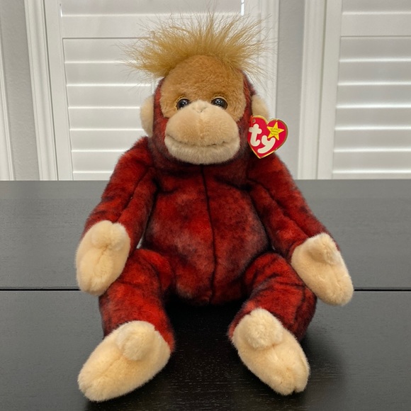 Ty Other - TY Beanie Buddy (Beanie Baby XL Friend!) “Schweetheart” the Monkey - 1999